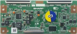 SHARP - RUNTK4106TP , CPWBX RUNTK 4106TP , SHARP , 52PFL5604 , Logic Board , T-Con Board